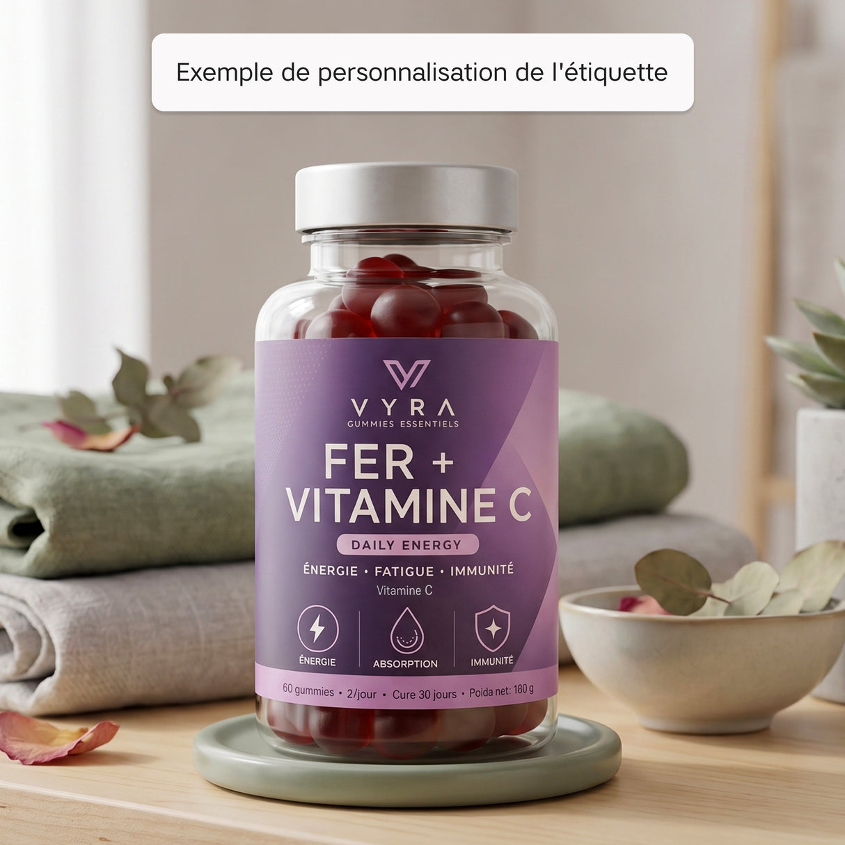 Gummies Fer & Vitamine C
