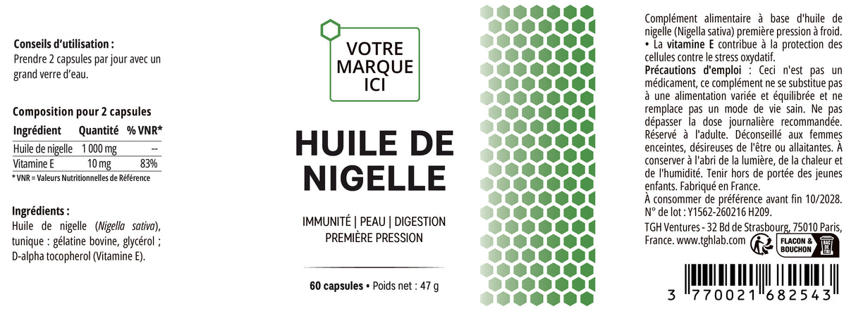Huile de Nigelle
