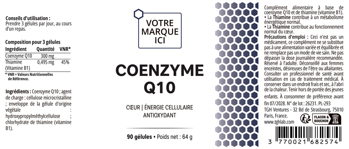 Coenzyme Q10 (CoQ10)