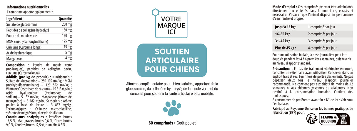 Soutien Articulaire pour chien