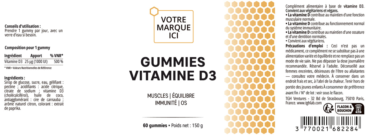 Gummies Vitamine D3