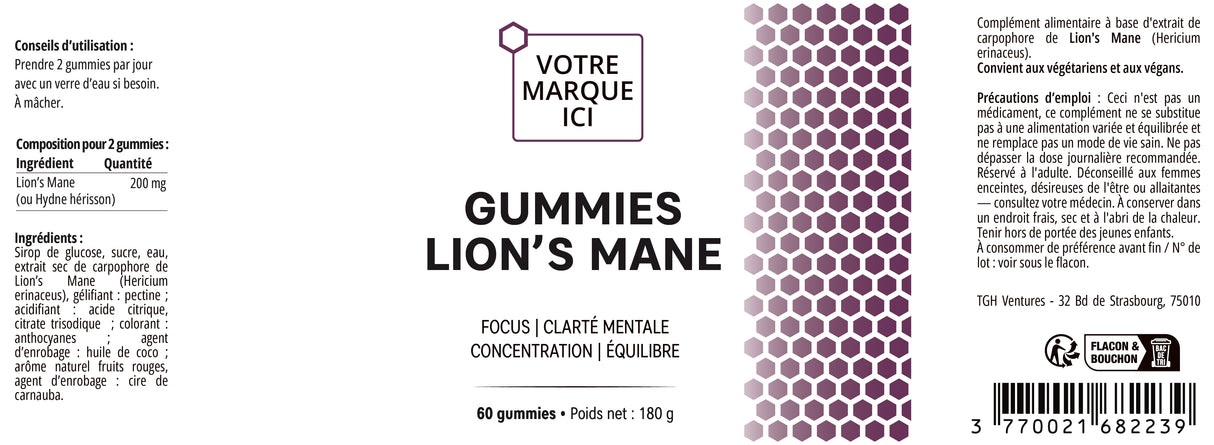 Gummies Lion's Mane