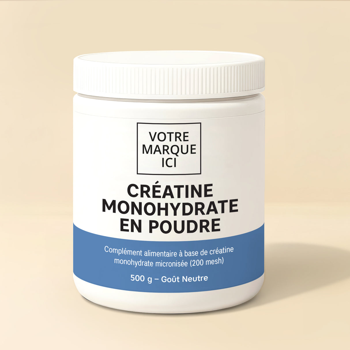 Créatine Monohydrate en poudre 500g