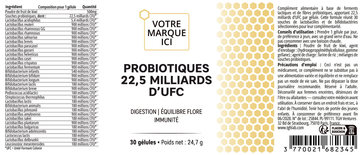 Probiotiques 22.5 Mds UFC