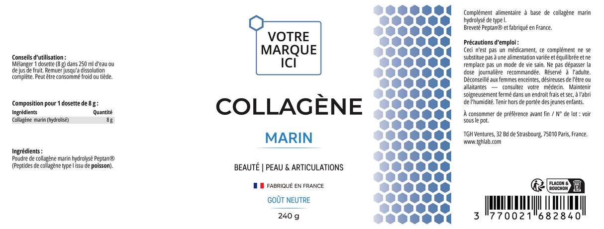 Collagène Marin (Goût Neutre)