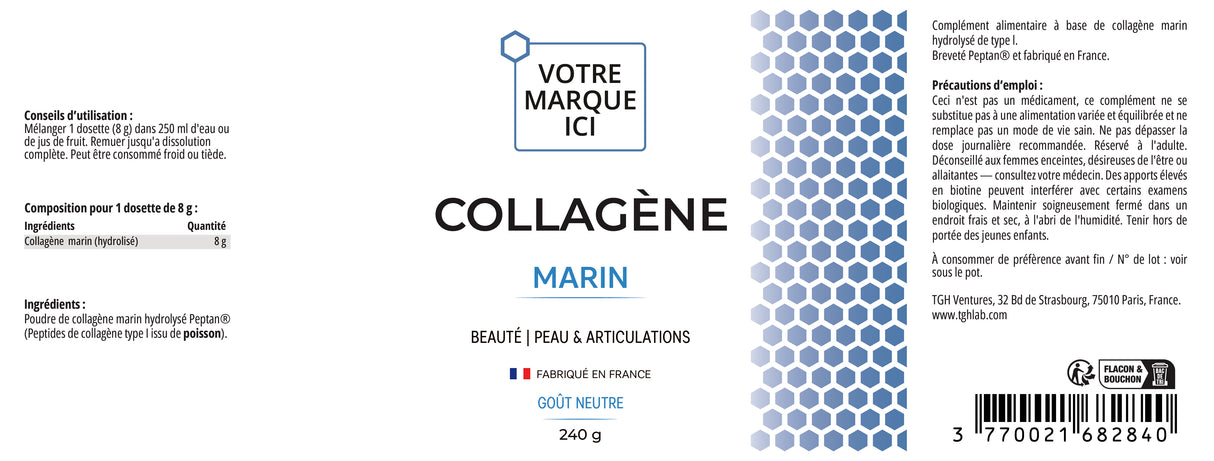 Collagène Marin (Goût Neutre)