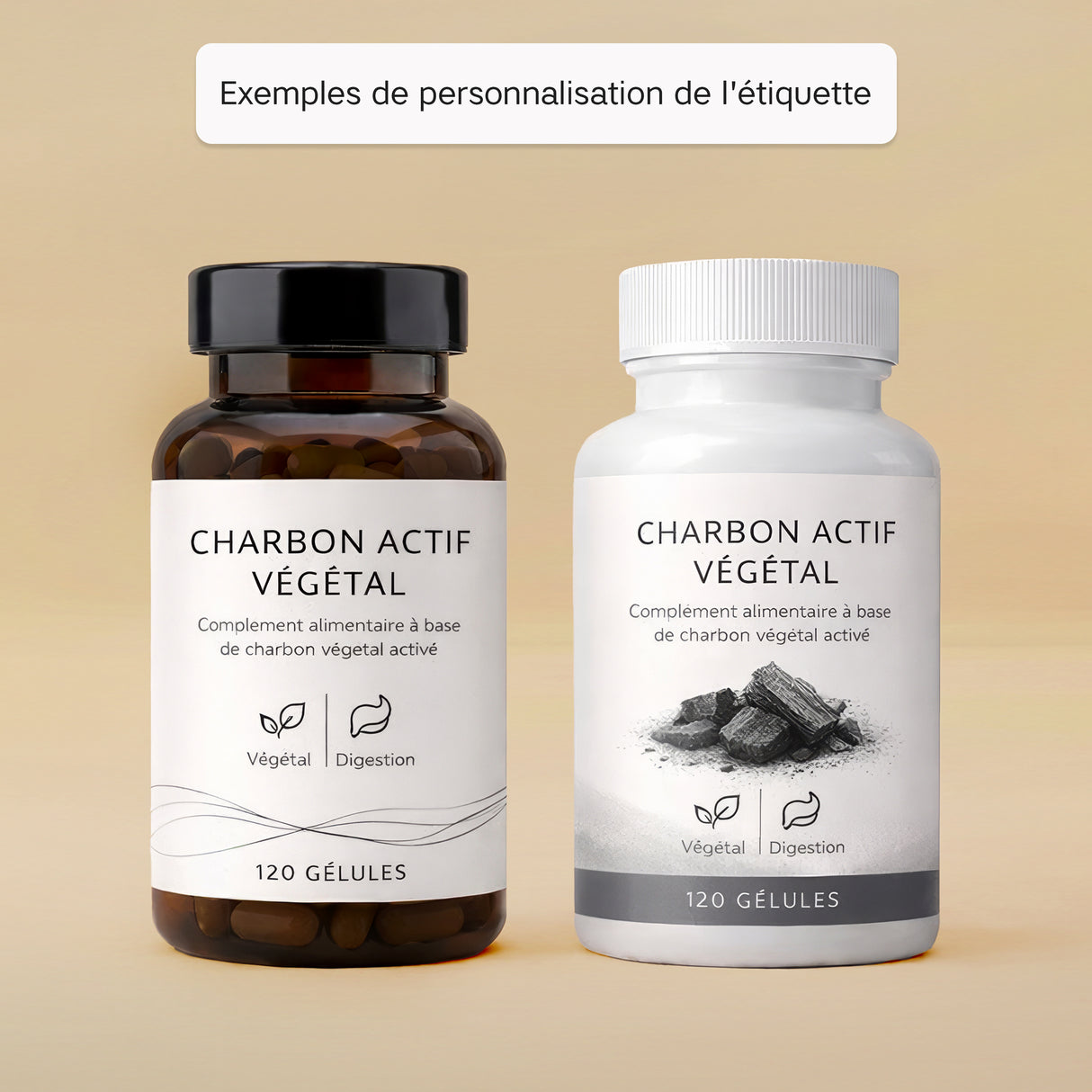 Charbon Actif végétal