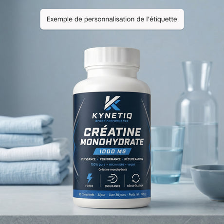 Créatine Monohydrate en comprimés 1000mg