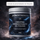 Créatine Monohydrate en poudre 500g
