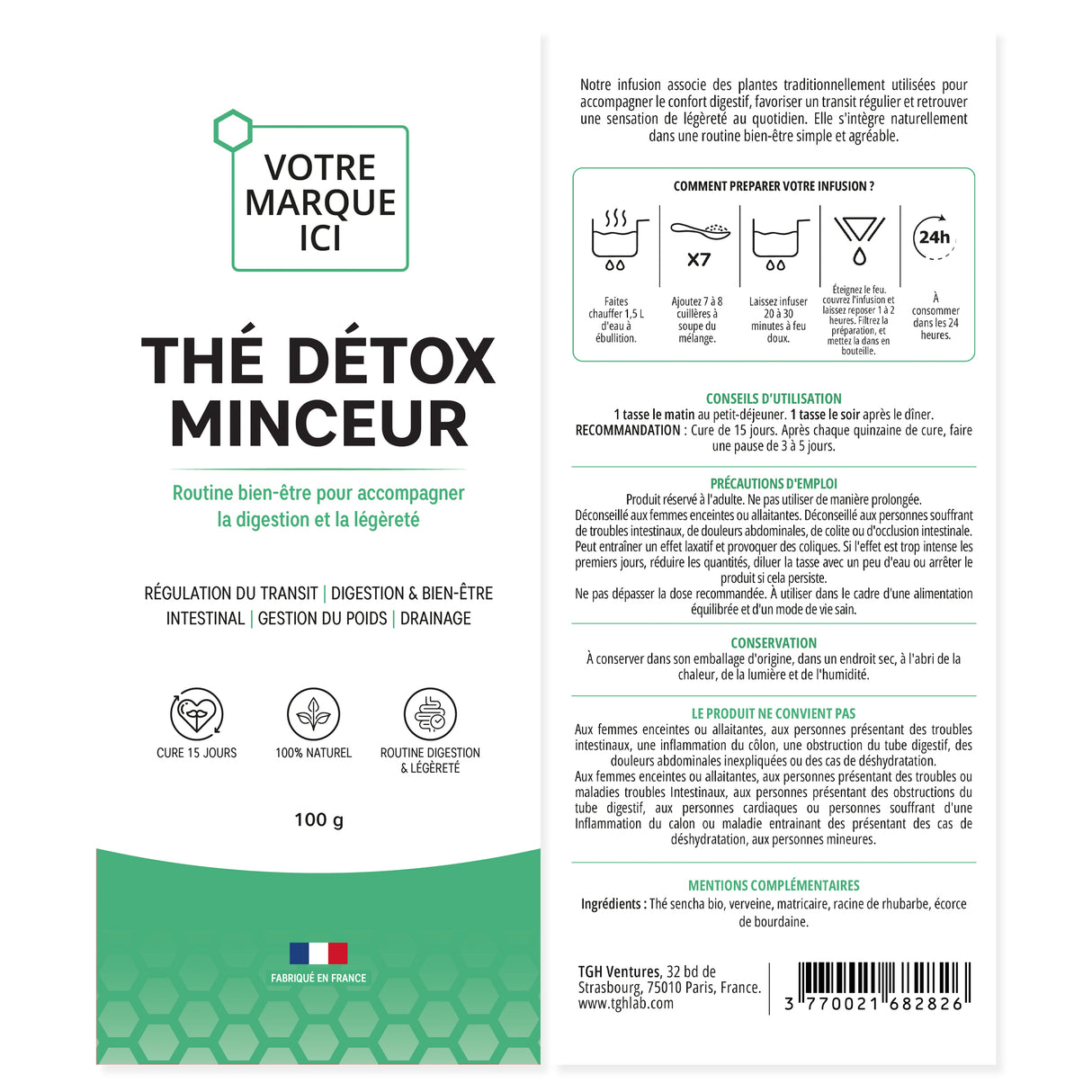 Thé Vert Minceur Détox