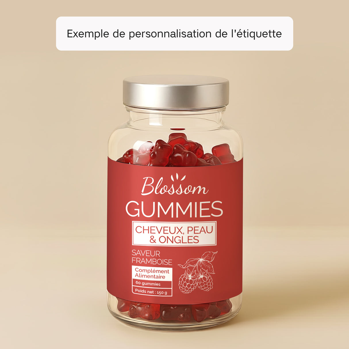 Gummies Cheveux, Peau et Ongles