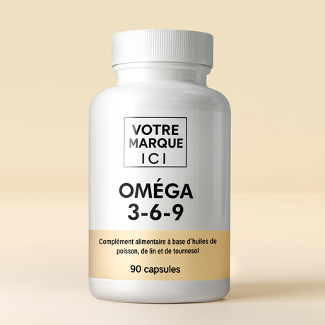 TGH Lab compléments alimentaire oméga 3-6-9 huile de poisson