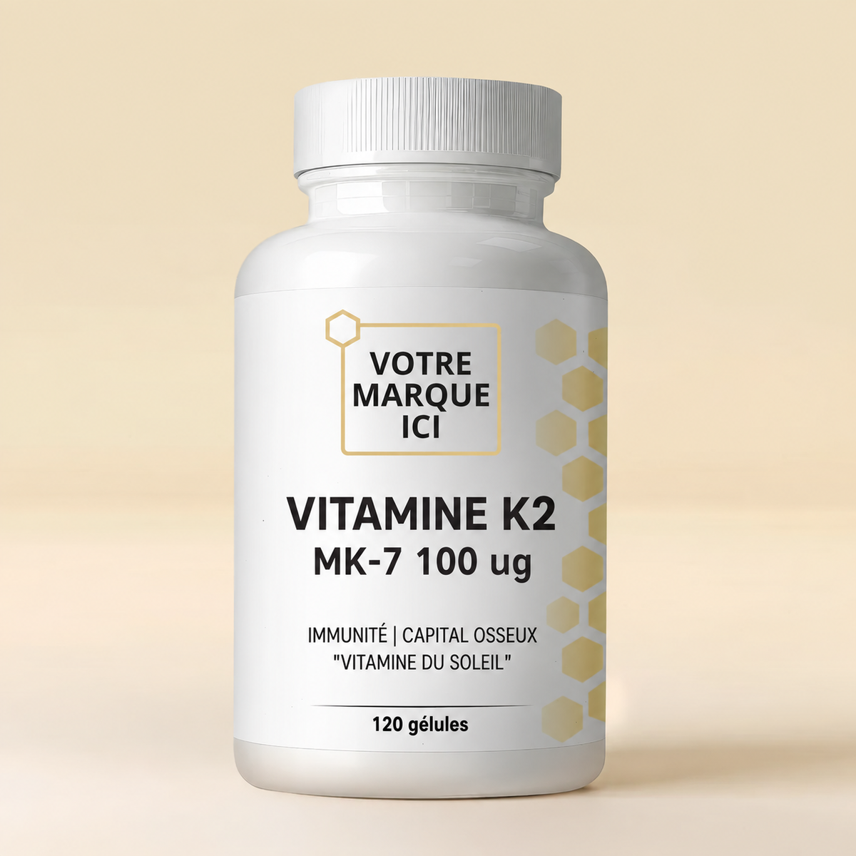 PL-409 Vitamine K2 MK-7 100µg - Votre marque ici