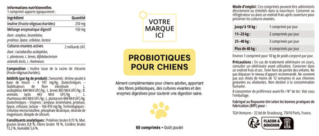 Probiotiques pour chien