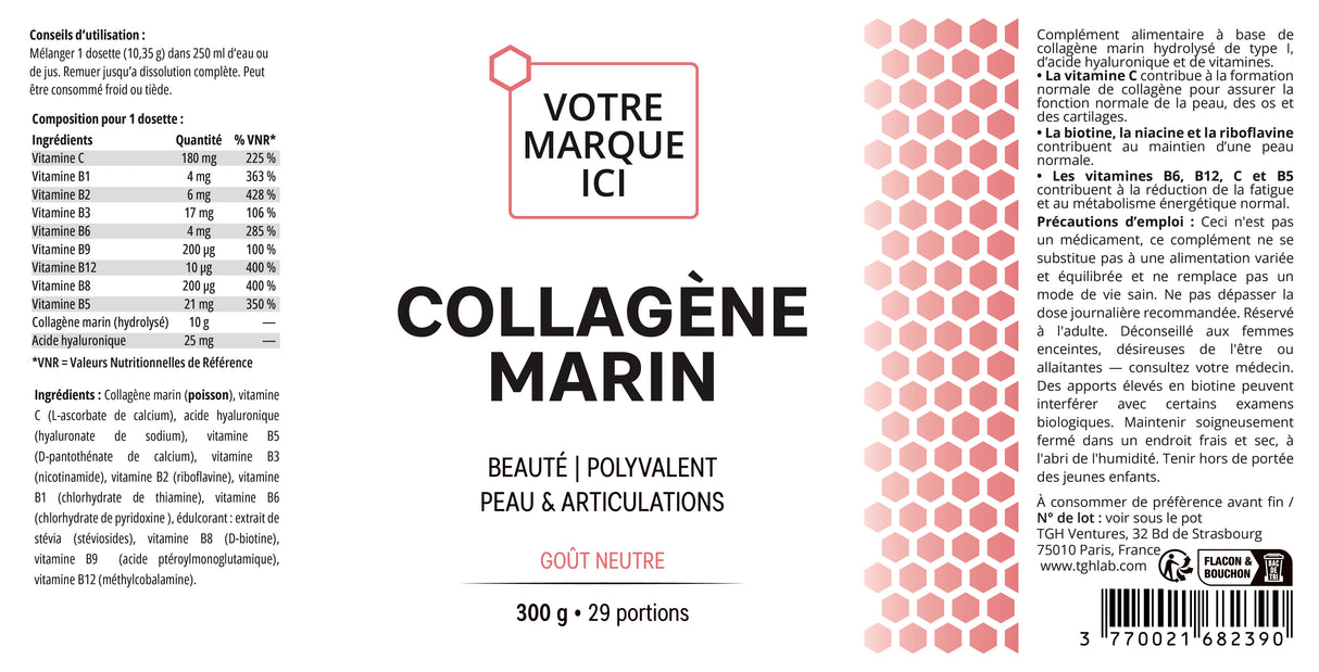 Collagène Marin (Goût Neutre)