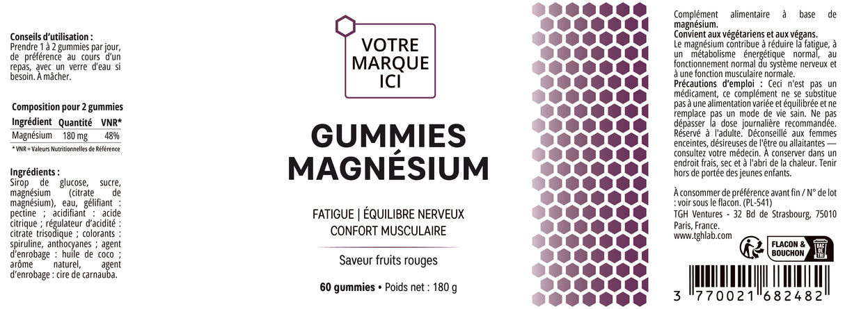 Gummies Magnésium