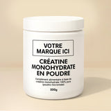 Créatine Monohydrate en poudre 500g