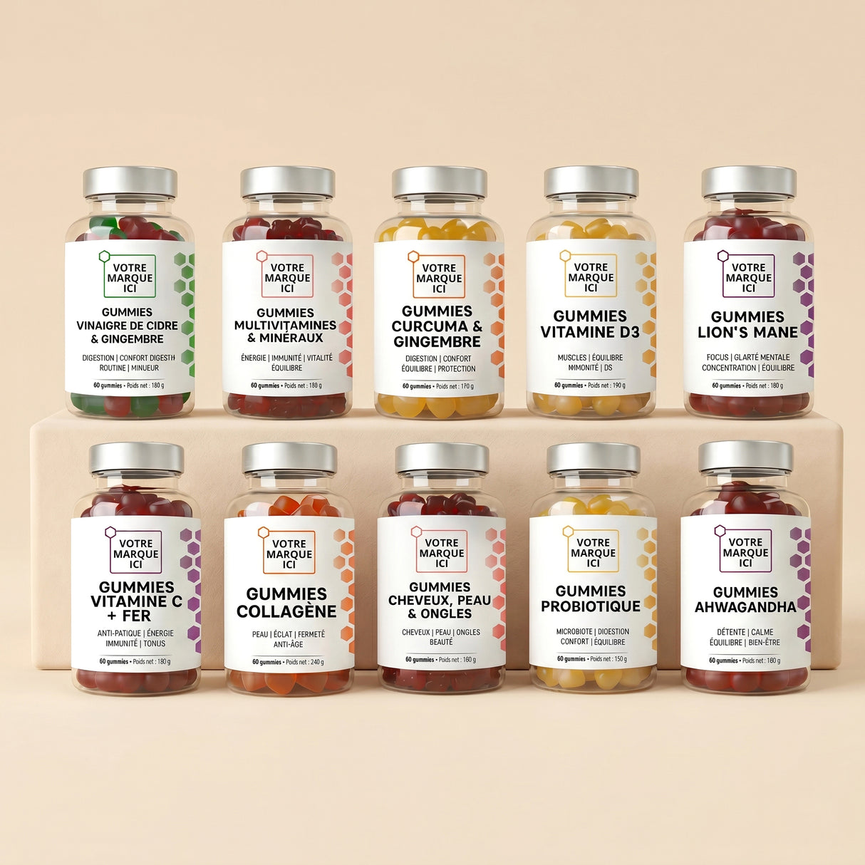 Pack Gummies Essentiels