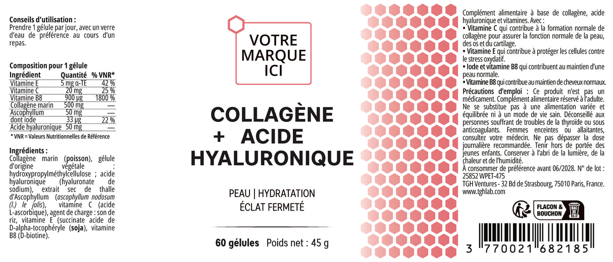 Collagène + Acide Hyaluronique