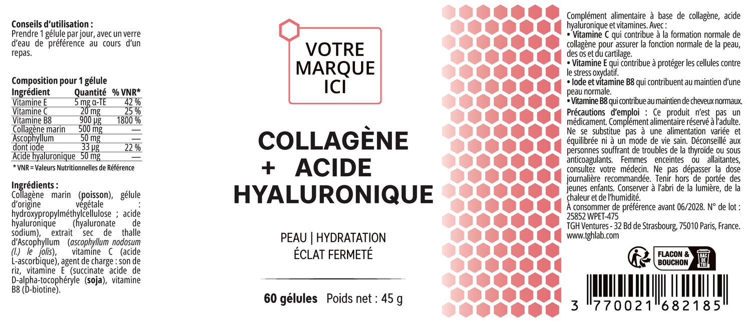 Collagène + Acide Hyaluronique